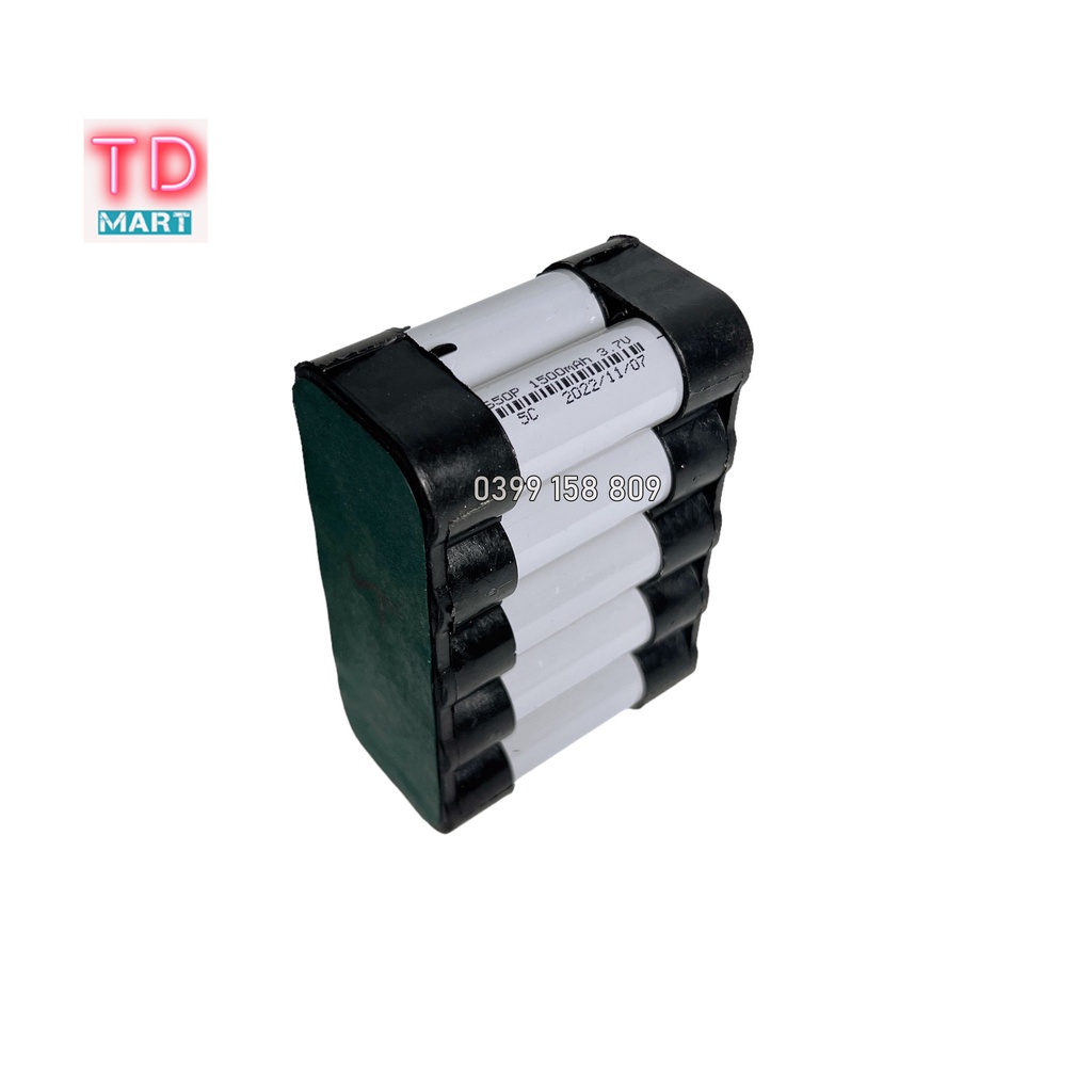 Pin 21V 10 Cell HUKAN Cho Máy khoan, Máy Siết Bulong Chân Pin Phổ Thông