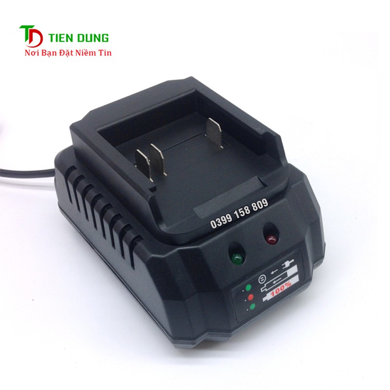 Sạc pin cho máy siết bulong, máy khoan, máy mài Không Chổi Than