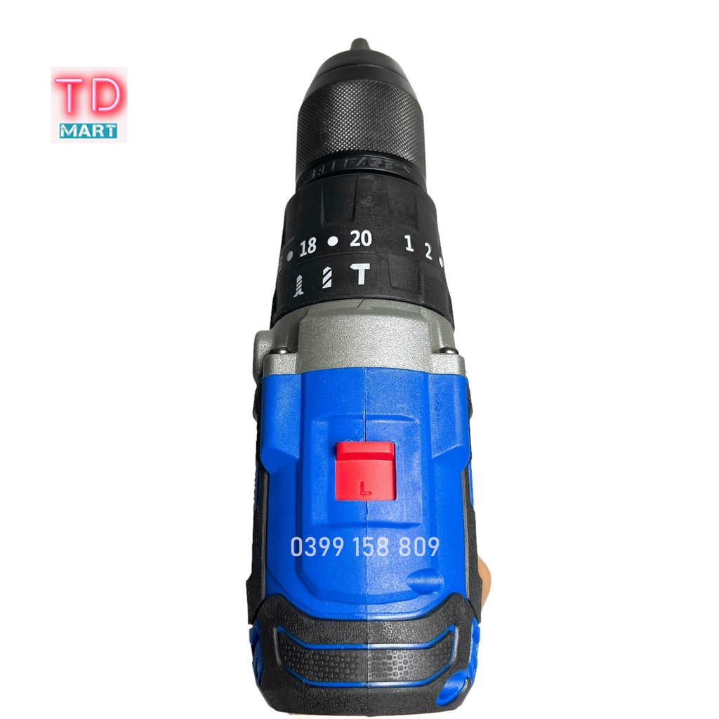 [Chính Hãng] Máy khoan pin KINGPRO 21V 3 Chức Năng, Không Chổi Than