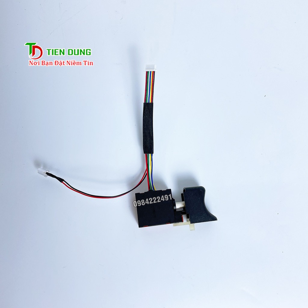 Công tắc Máy siết bulong, Máy khoan Không Chổi Than có gắn đèn LED