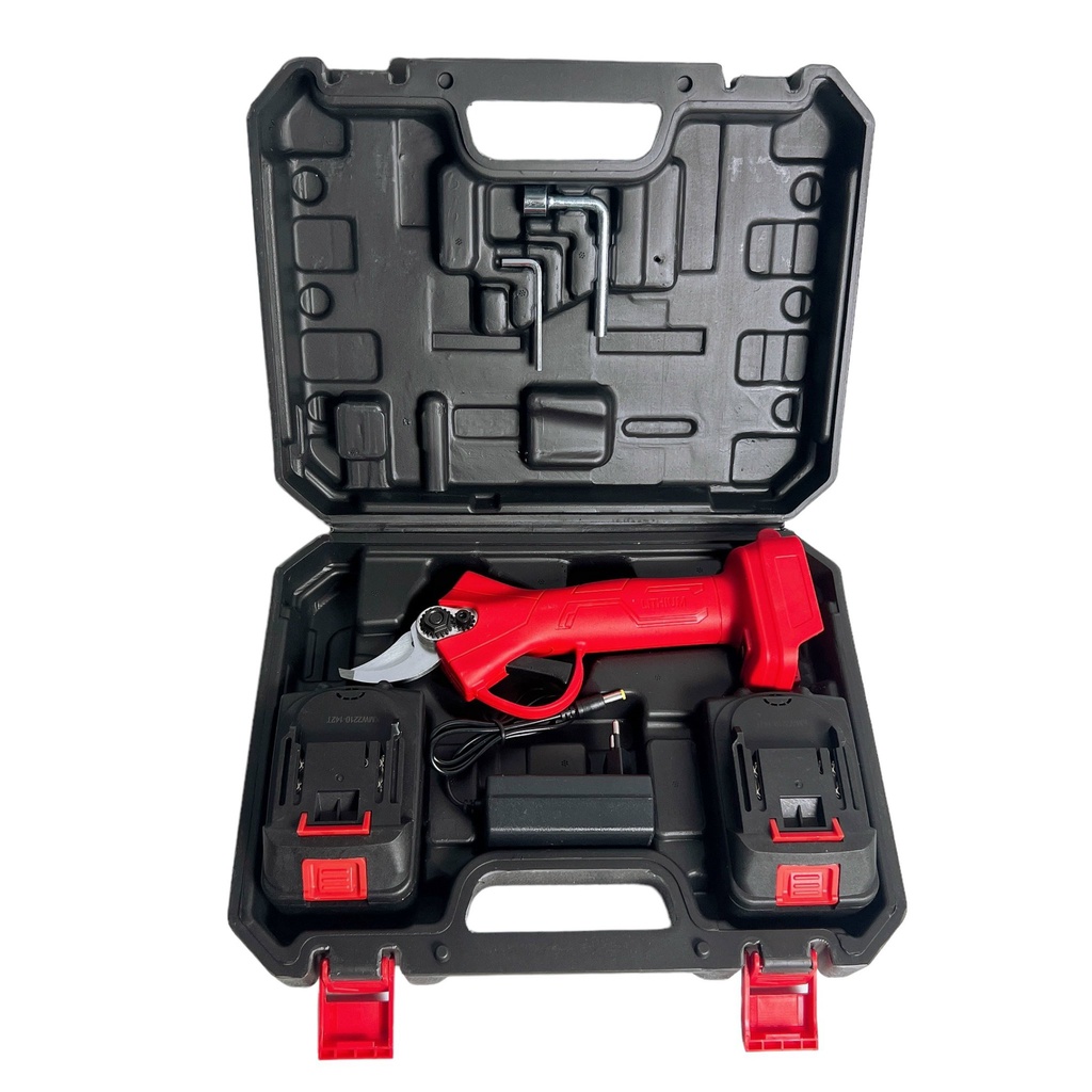 Kéo Cắt Tỉa Cành Cây Dùng Pin 21V 10Cell Động Cơ Không Chổi Than