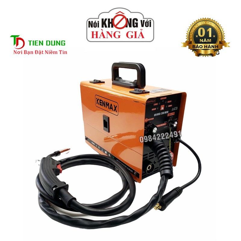 Máy hàn Mig KENMAX MIG-200 MINI 3 Chức Năng - Thương Hiệu Nhật Bản