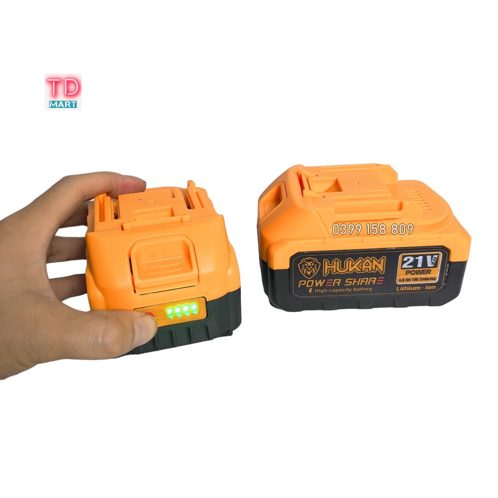 Máy Siết Bulong Hukan X9-IMP Lực Siết 650N.m Mạnh Mẽ, Động Cơ Không Chổi Than