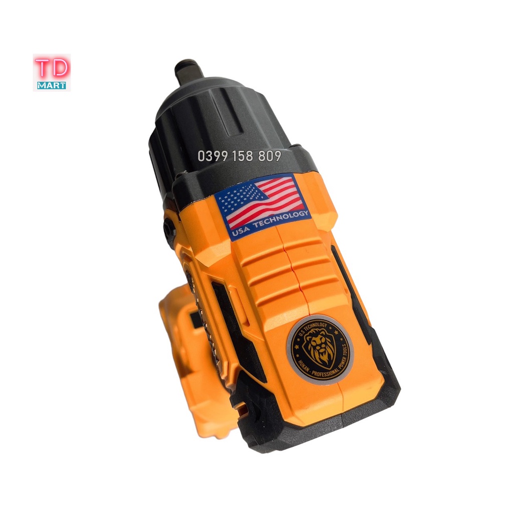 Máy Siết Bulong Hukan X9-IMP Lực Siết 650N.m Mạnh Mẽ, Động Cơ Không Chổi Than