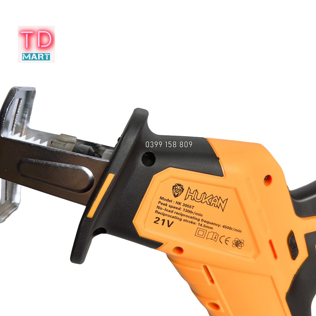 Thân Máy Cưa Kiếm HUKAN HK-3055T Dùng Chung Chân Pin 18V Trung Quốc
