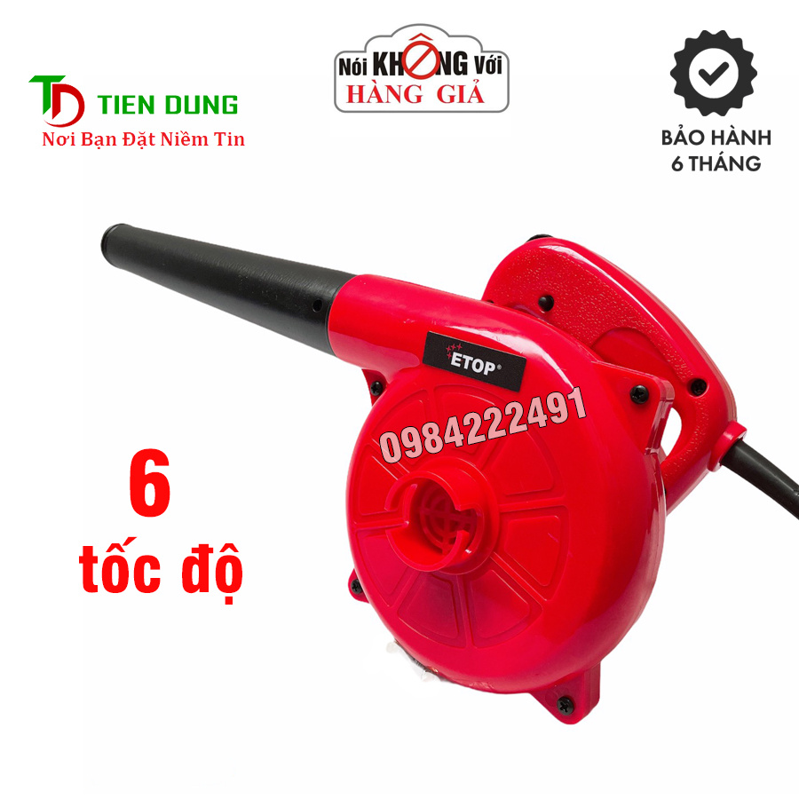 Máy thổi bụi - hút bụi ETOP XC - 25T Công suất 700W, 6 Tốc Độ