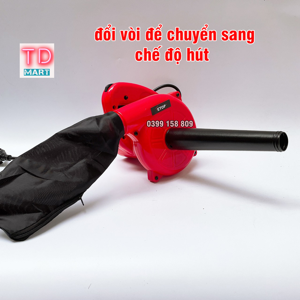 Máy thổi bụi - hút bụi ETOP XC - 25T Công suất 700W, 6 Tốc Độ