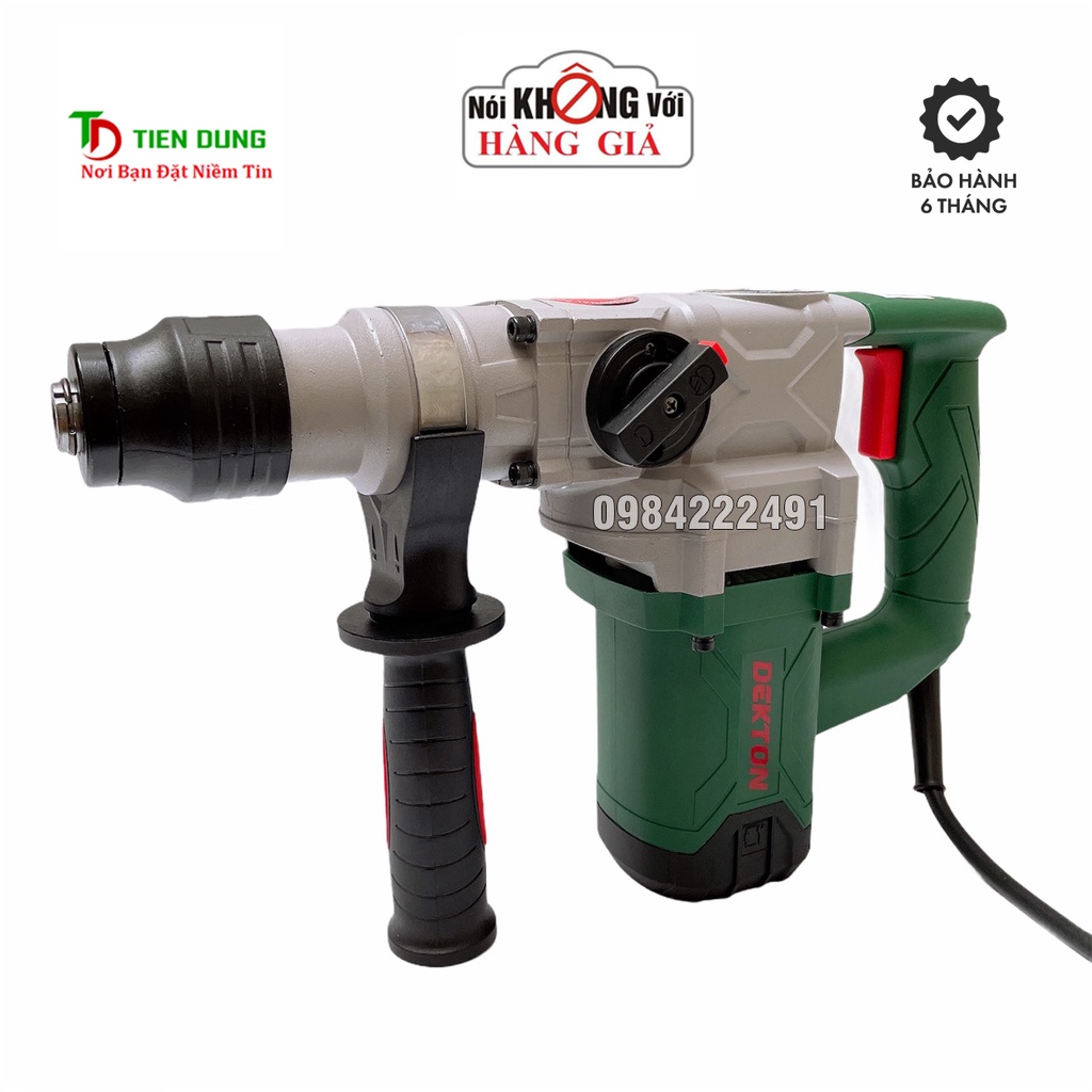 MÁY KHOAN ĐỤC BÊ TÔNG DEKTON 14 Ly DK - 3002 Công Suất 1050W