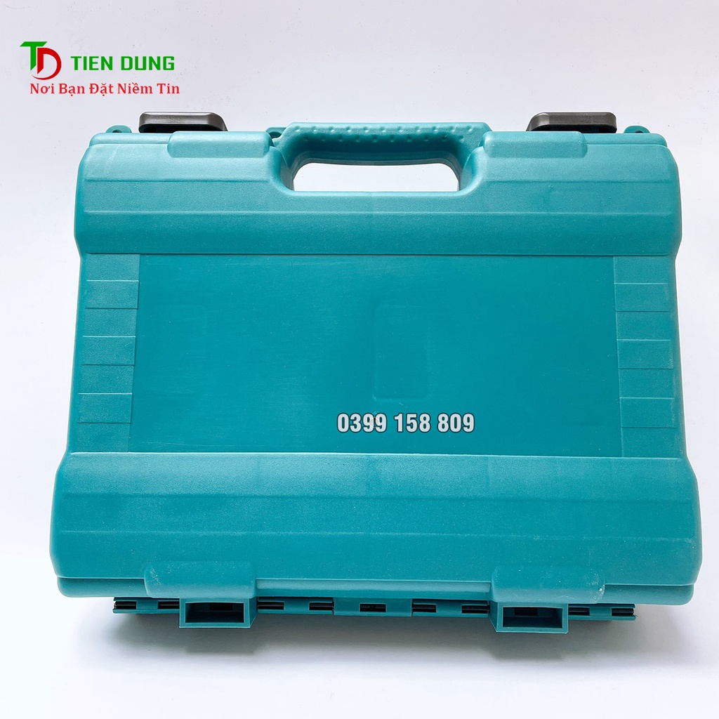 Họp đựng máy khoan, máy siết bulong dùng pin - Màu Xanh