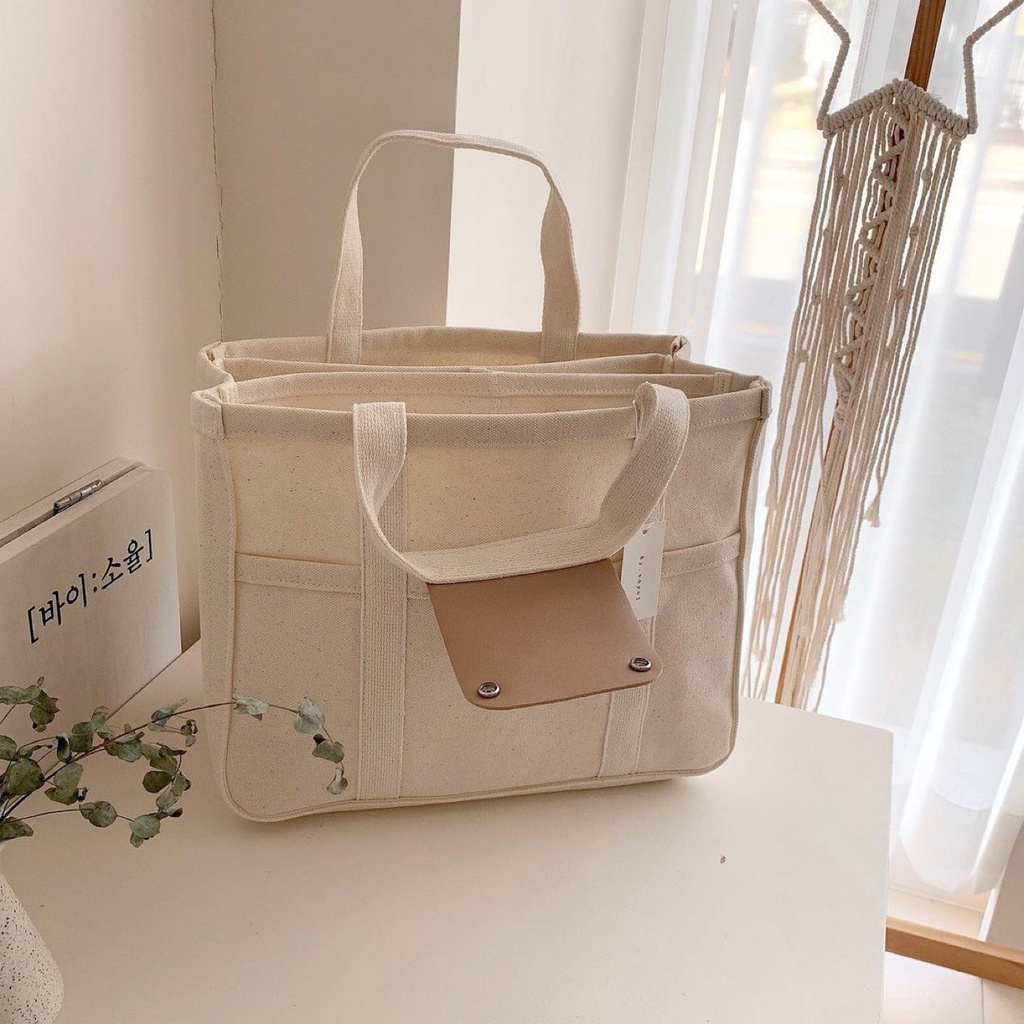 Túi Bỉm Sữa KidsWorld Đựng Đồ Cho Mẹ Bé Thêu Gấu Đa Năng Nhiều Ngăn Phong Cách Hàn Quốc Sức Chứa Lớn