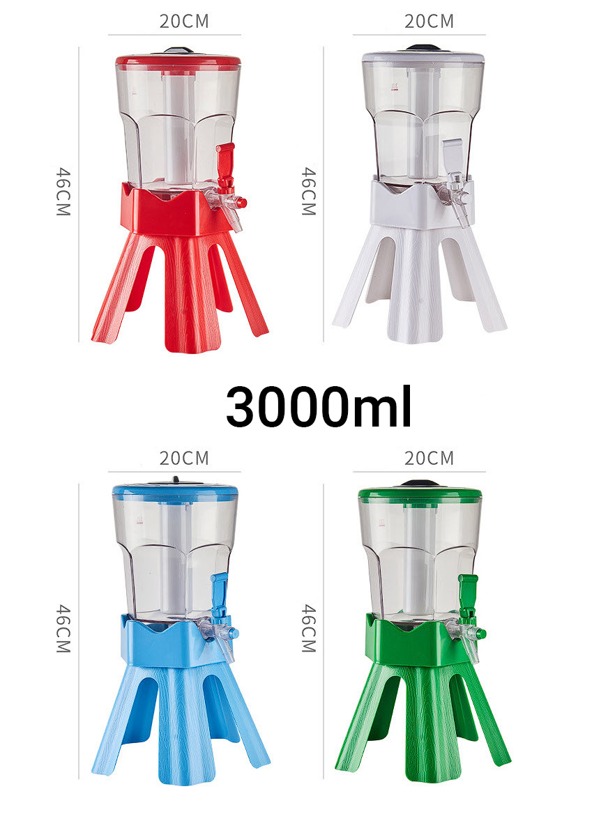 Tháp bia có đèn led tháp rượu trái cây nước hoa quả LWP01