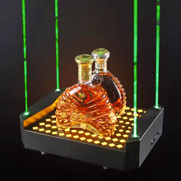 Đế trưng chai rượu có đèn led cho quán Bar Nhà hàng CZ02D