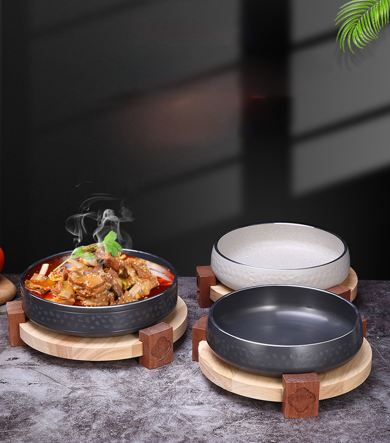 Tô đựng thức ăn hâm nóng cho Nhà hàng 18-24cm OEM YL2821A