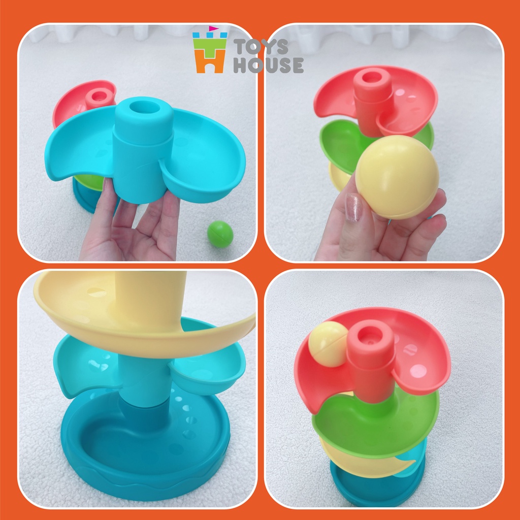 Tháp xếp chồng thả bóng cho bé ToysHouse HE0291 - đồ chơi cho bé từ 6 tháng