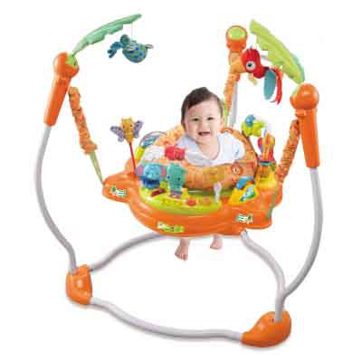 Jumperoo - Ghế nhún nhảy tập đứng dành cho trẻ em có đèn, nhạc và thanh đồ chơi Konig-Kids - 63569