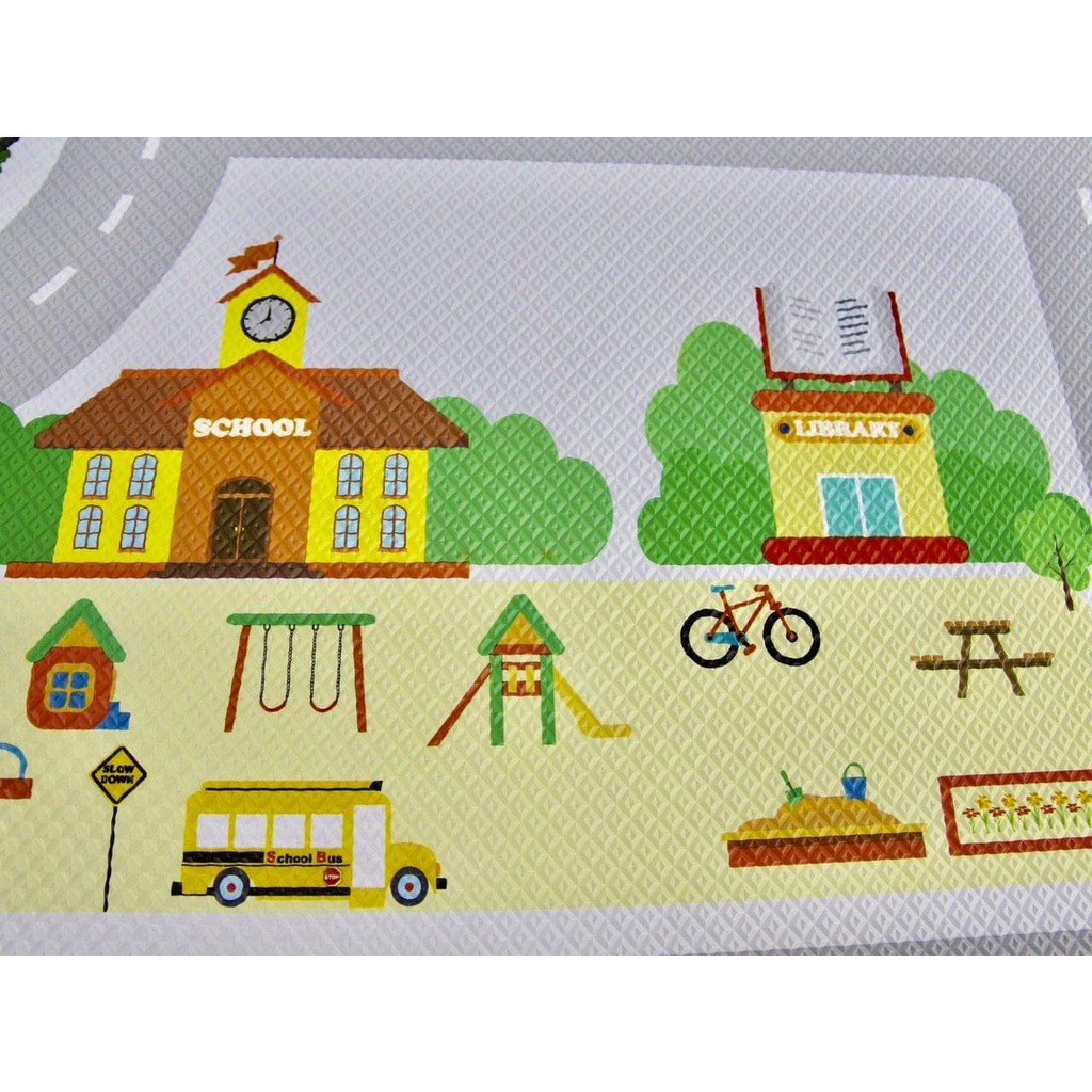 [Hàng Đẹp] Thảm trải sàn Silicon chống trơn trượt cho bé Toyshouse tiêu chuẩn Châu Âu EU71 NACH