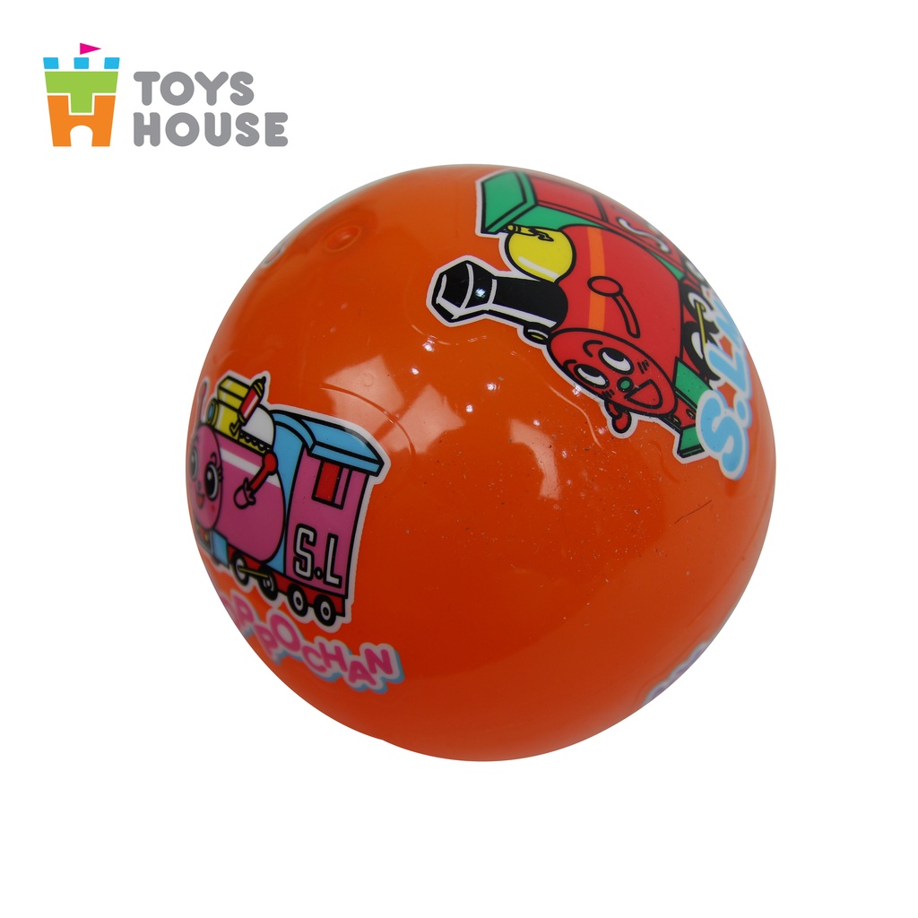 Bóng nảy cao su bơm hơi xuất Nhật 0619-TH-001-DZ6G Toyshouse - Màu ngẫu nhiên
