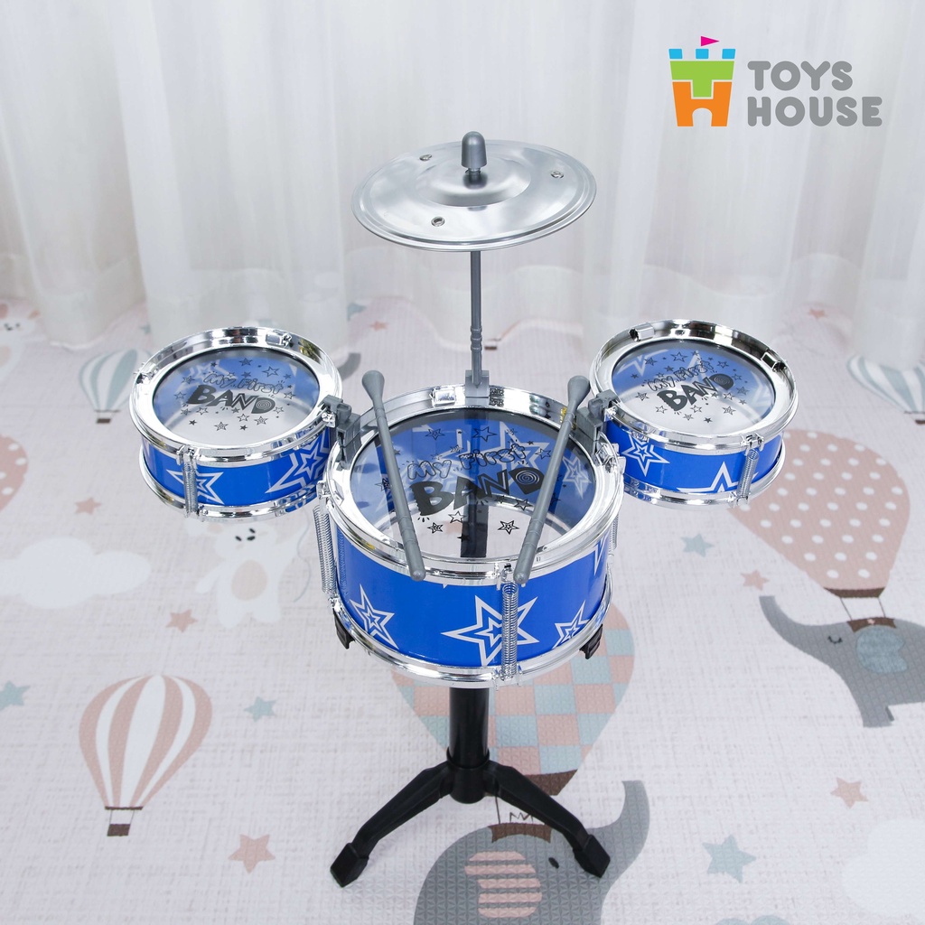 Trống đồ chơi cho bé Jazz Drum - Nhạc cụ, âm nhạc hướng nghiệp cho bé yêu Toyshouse