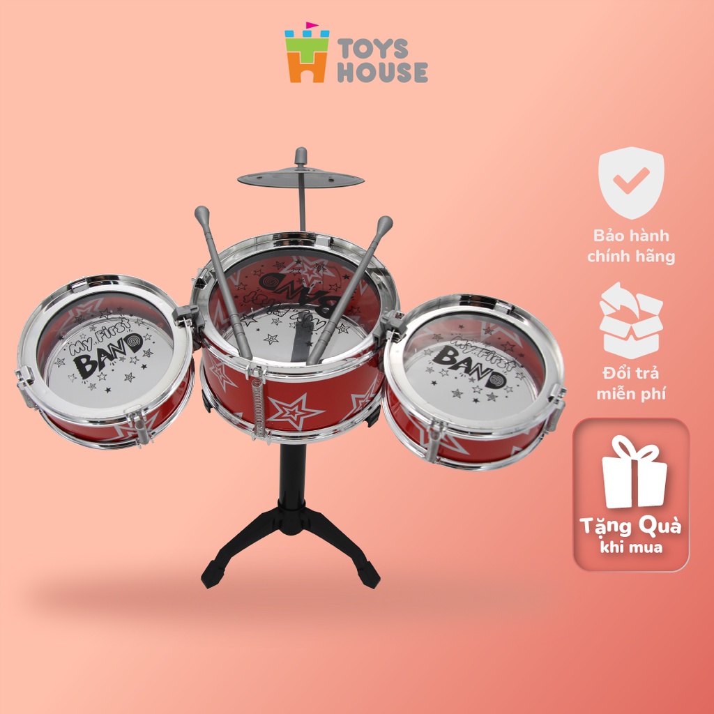 Trống đồ chơi cho bé Jazz Drum - Nhạc cụ, âm nhạc hướng nghiệp cho bé yêu Toyshouse