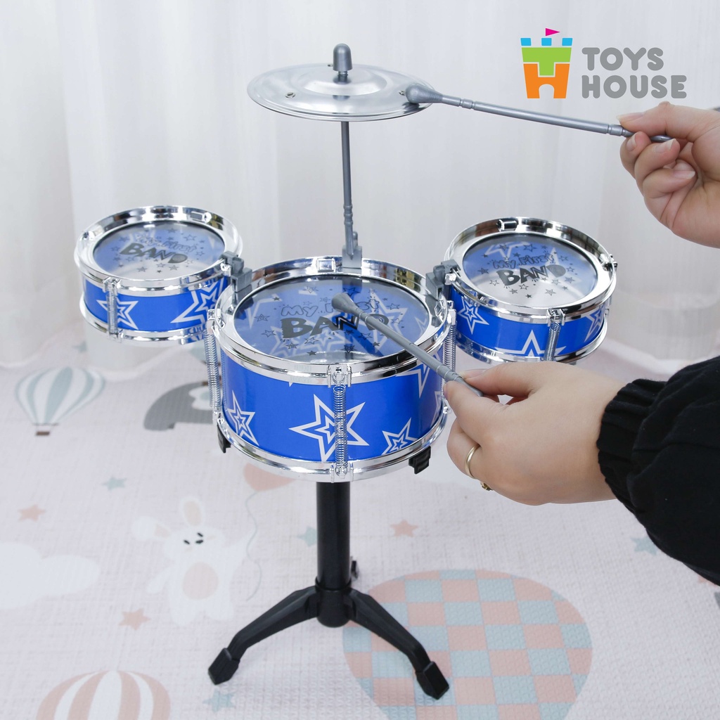 Trống đồ chơi cho bé Jazz Drum - Nhạc cụ, âm nhạc hướng nghiệp cho bé yêu Toyshouse