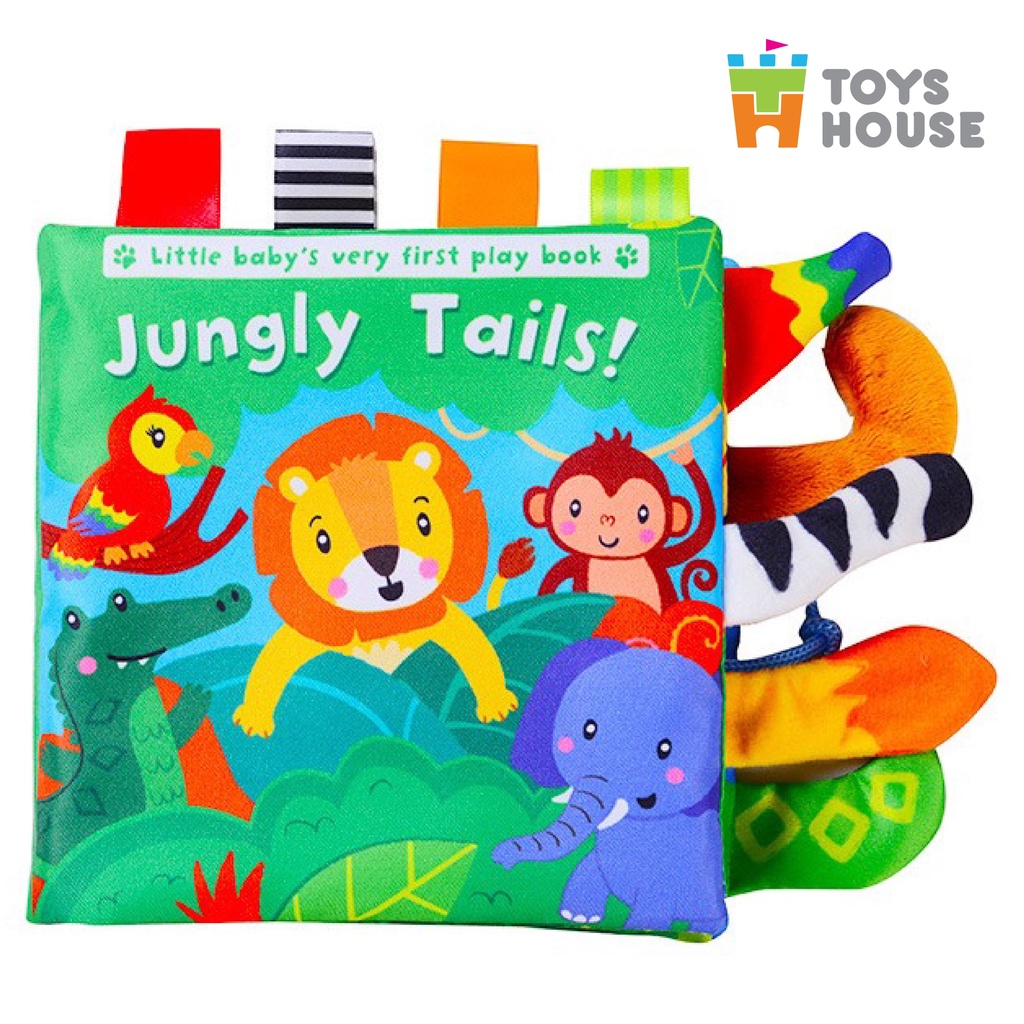 Sách vải cho trẻ sơ sinh - đồ chơi giáo dục sớm Toyshouse nhiều chủ đề giúp phát triển đa giác quan cho bé từ sơ sinh