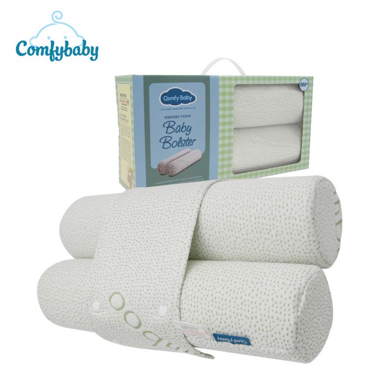 Gối chặn sơ sinh bamboo mềm mại, thoáng khí Comfybaby CFN02
