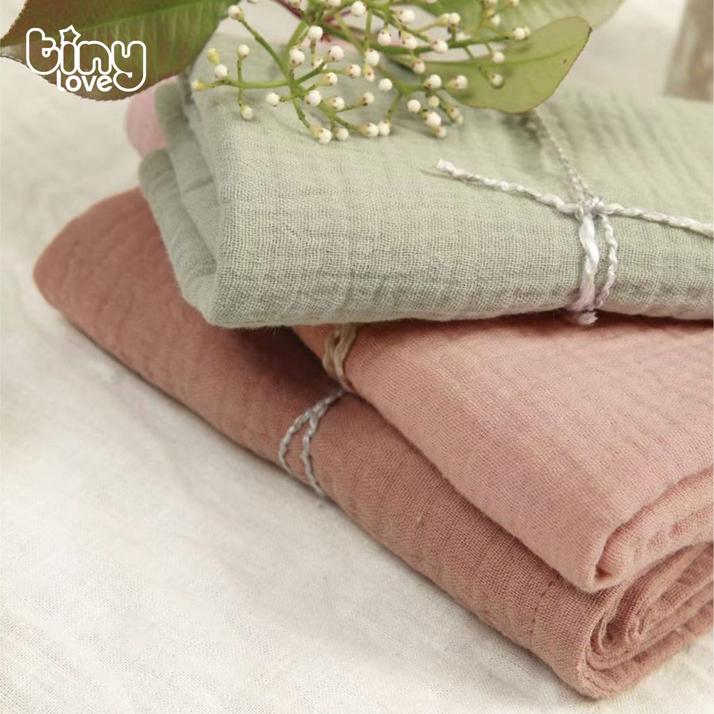Yếm chữ U giữ ấm cổ 100% organic cotton Tinylove chất liệu an toàn cho bé