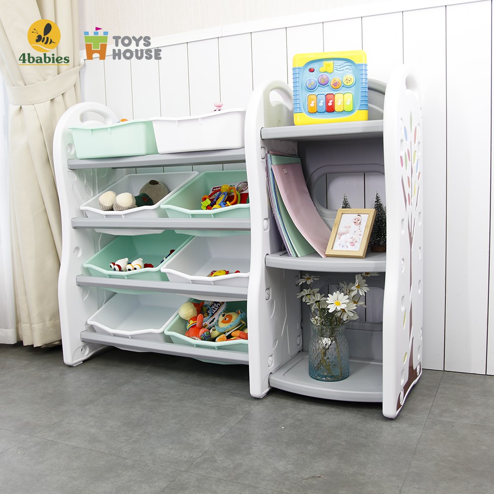 Kệ để đồ chơi đa năng cho bé Toys House WM21E122, hàng chính hãng cao cấp