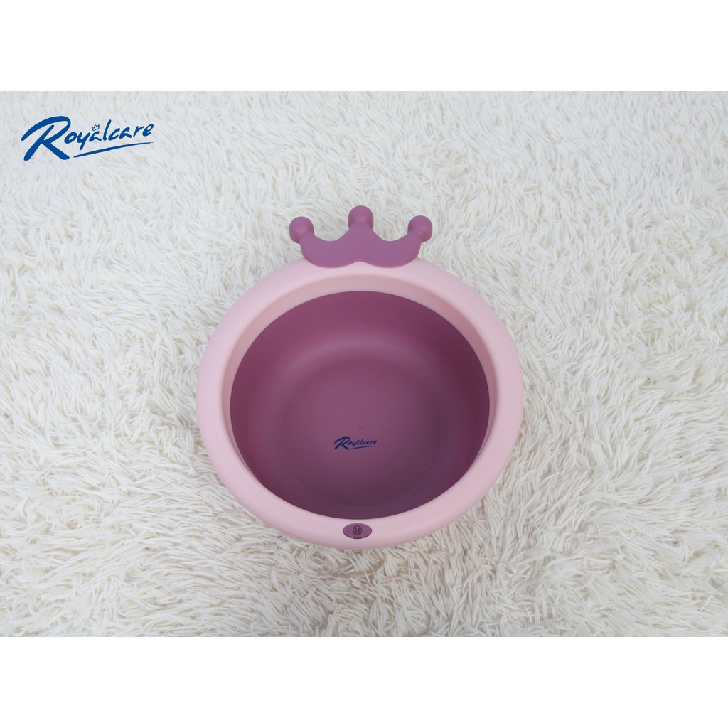 Chậu gấp gọn đa năng cho bé, thiết kế siêu tiện dụng và dễ thương hình tai thỏ Royalcare 8901