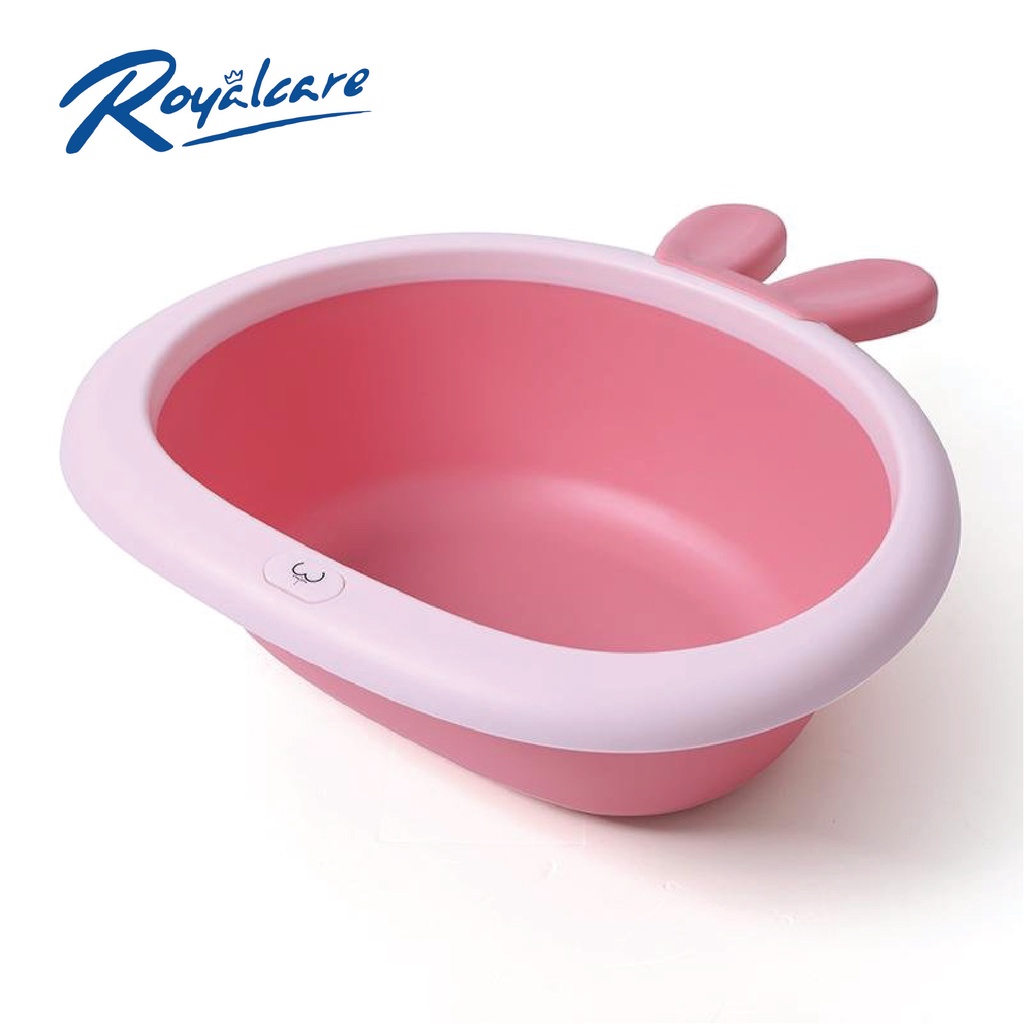 Chậu gấp gọn đa năng cho bé, thiết kế siêu tiện dụng và dễ thương hình tai thỏ Royalcare 8901