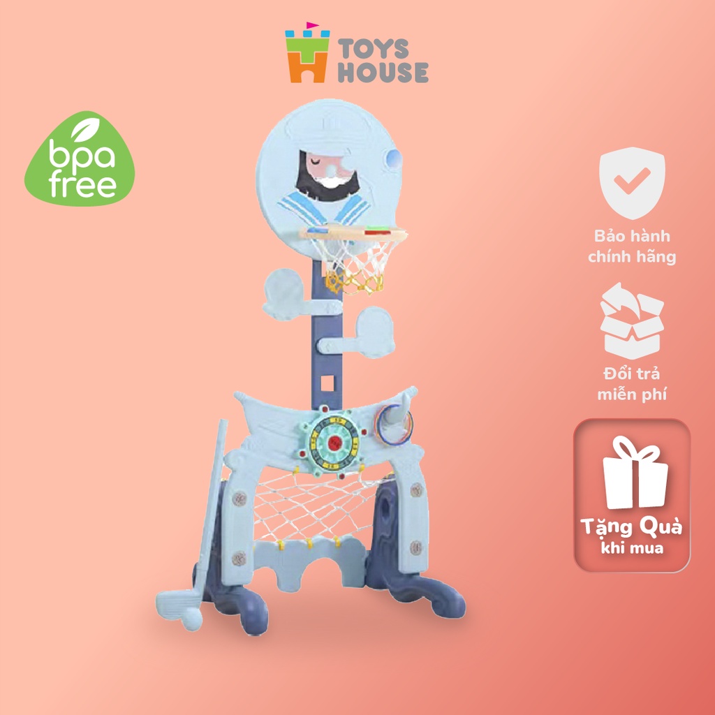 Bộ đồ chơi thể thao đa năng cho bé: Bóng đá, ném vòng, bóng rổ Toyshouse WM19046, hàng chính hãng cao cấp
