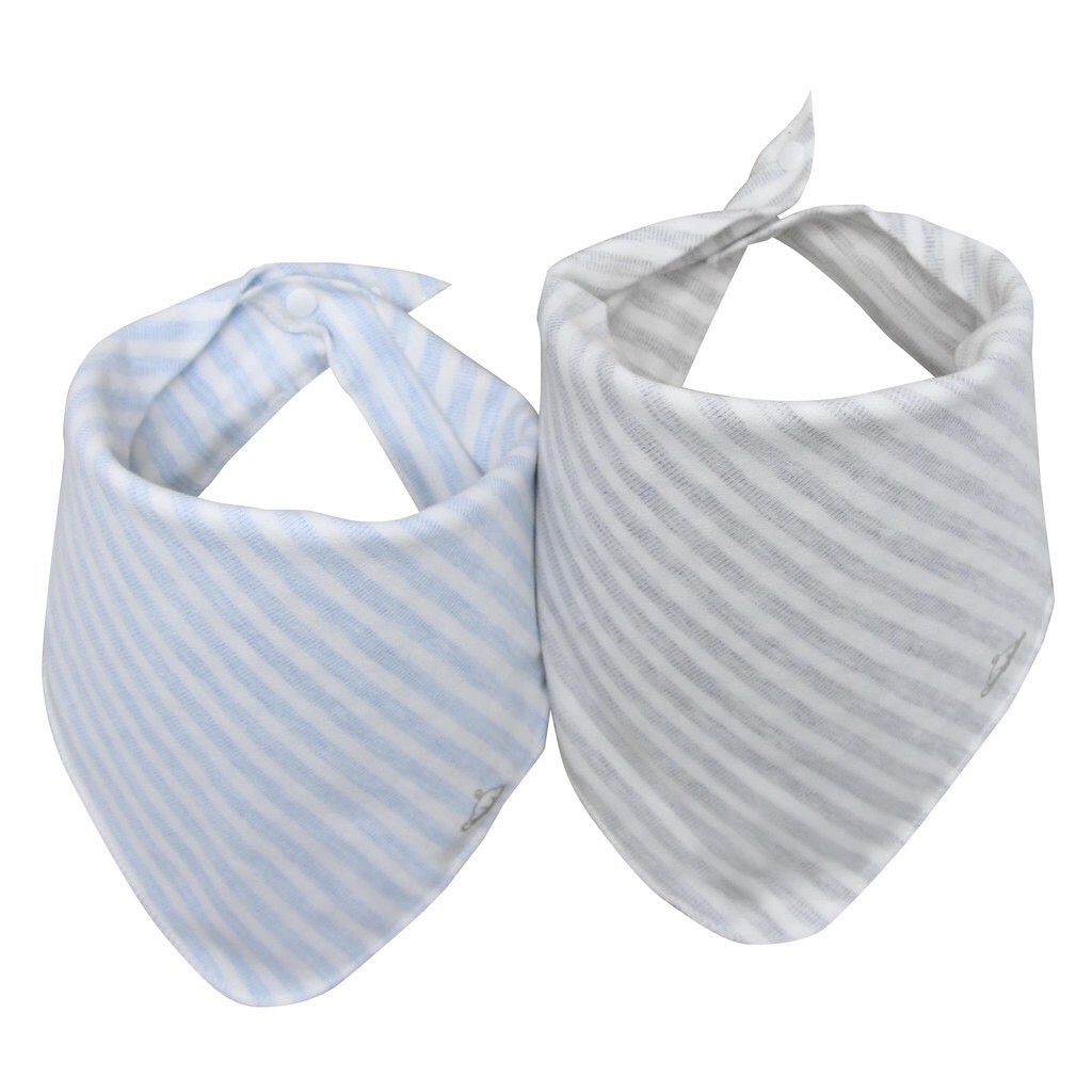 Yếm sơ sinh cho bé giữ ấm cổ set 2 cái hình tam giác - 1 tuổi - Comfybaby