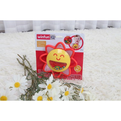 Xúc xắc hình mặt trời phát nhạc Winfun 0243 - Đồ chơi luyện tay, tập cầm nắm cho bé từ 3 tới 9 tháng