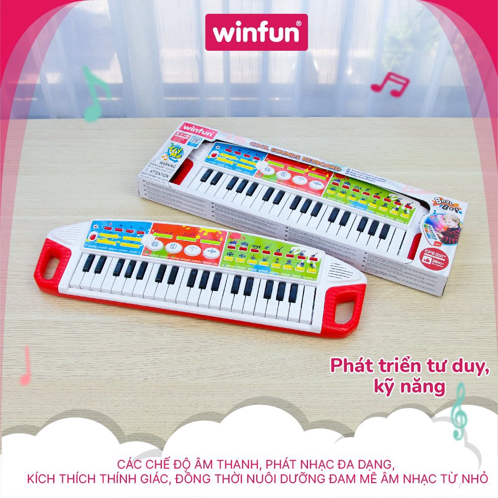 Đàn Beat Bop vui nhộn Winfun 2509 - đồ chơi phát triển năng khiếu cho bé
