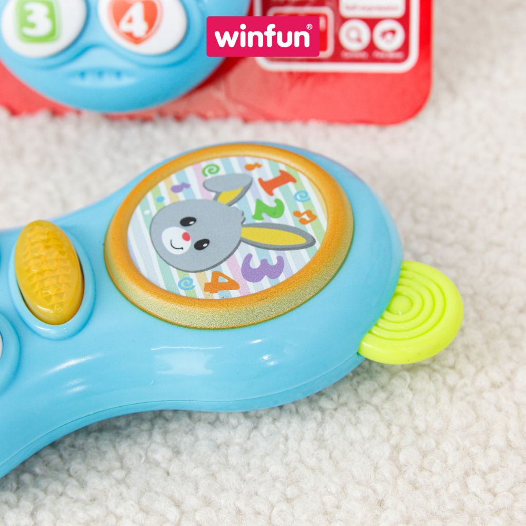 Điện thoại phát nhạc vui nhộn Winfun 0638 - đồ chơi âm nhạc kích thích phát triển trí tưởng tượng cho bé