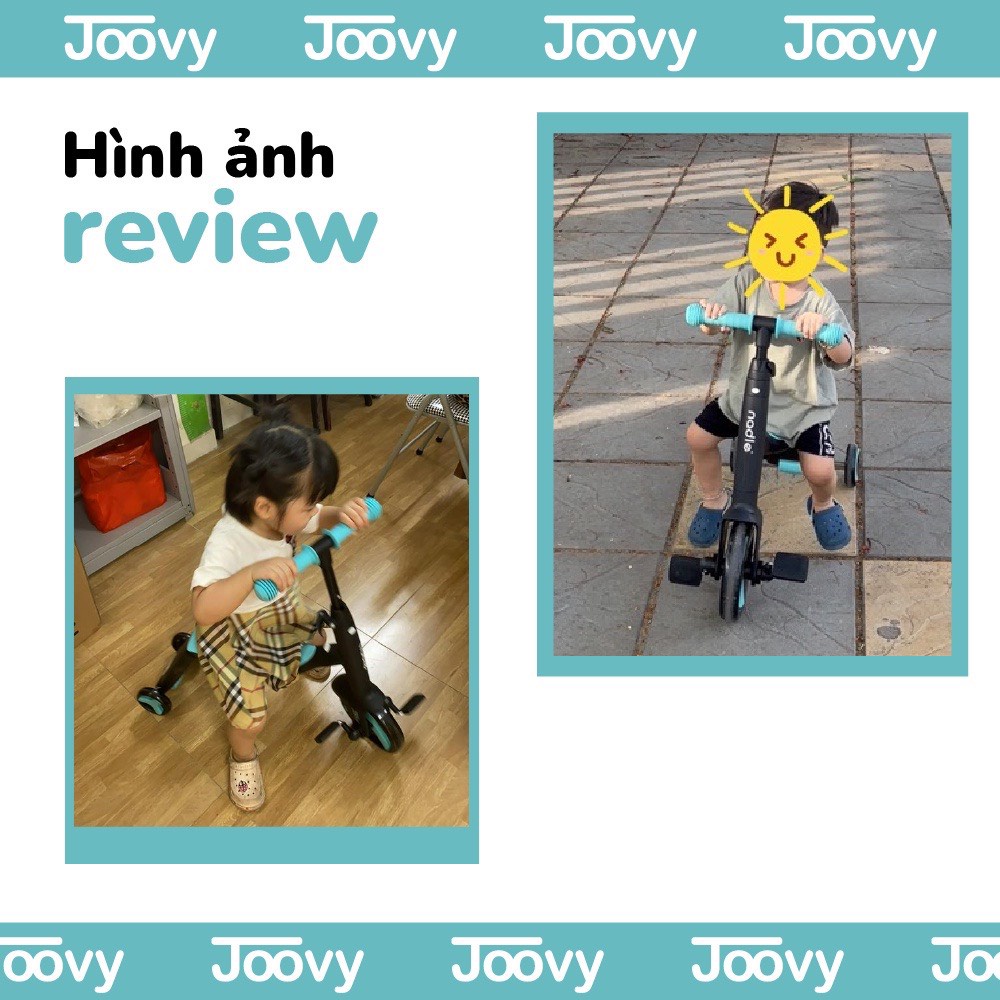 Xe trượt Scooter kiêm chòi chân - cân bằng - 3 bánh cho cho bé 3 trong 1 JOOVY