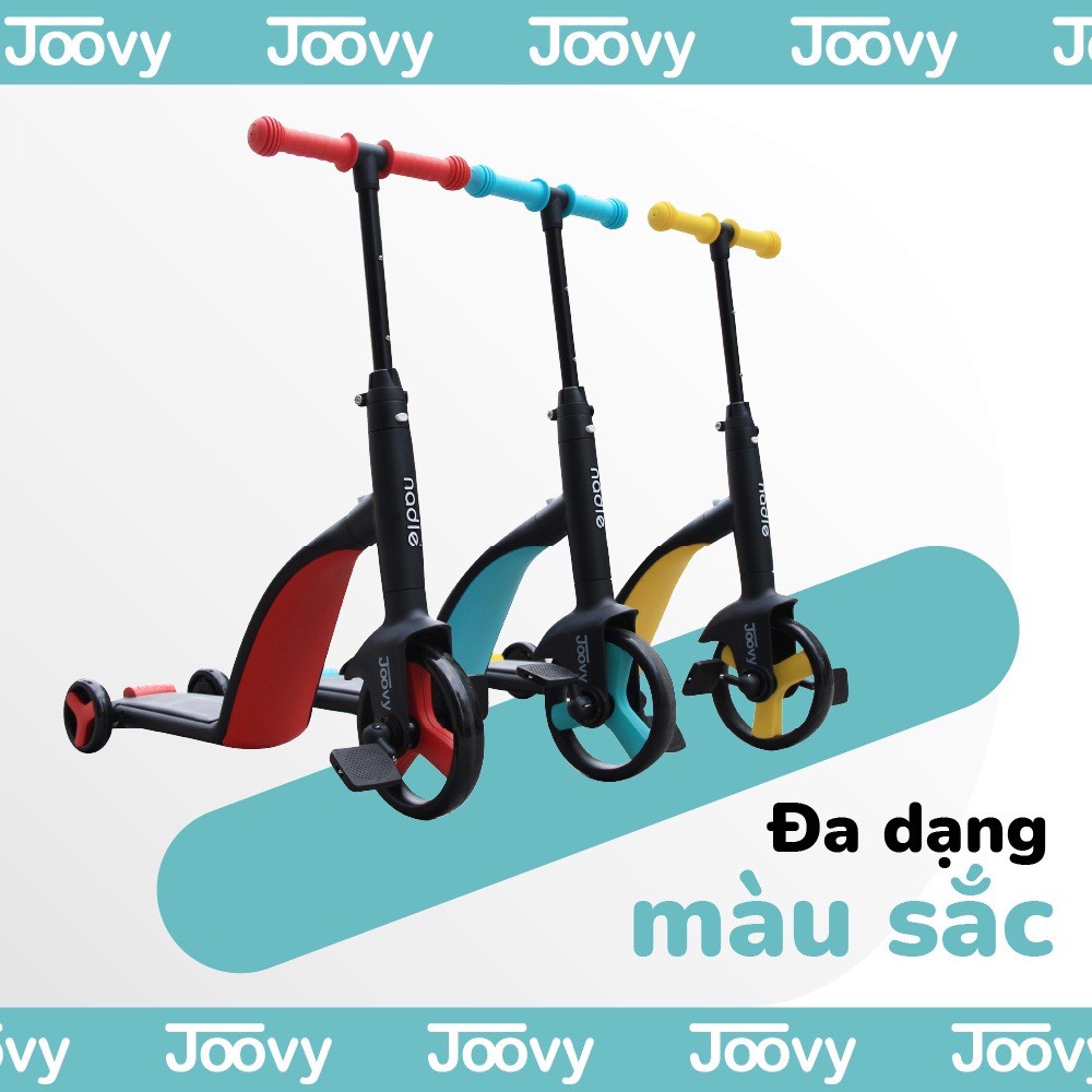 Xe trượt Scooter kiêm chòi chân - cân bằng - 3 bánh cho cho bé 3 trong 1 JOOVY