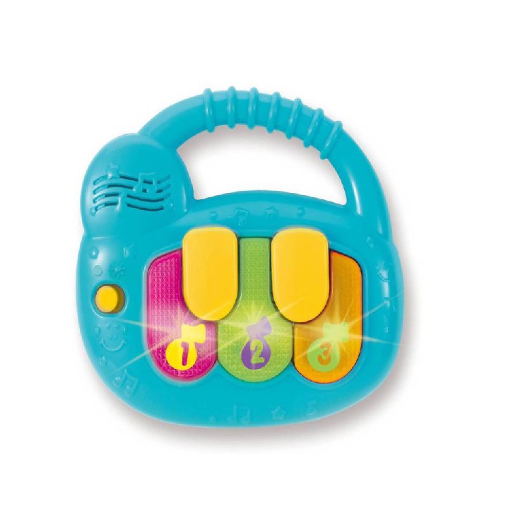 Đàn đồ chơi nhạc cụ đàn piano mini cầm tay Winfun 0640 - cho bé từ 6 tháng tới 2 tuổi