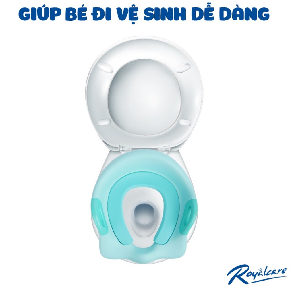 Bệ lót thu nhỏ bồn cầu vệ sinh có tay cầm cho trẻ em H513 Royalcare