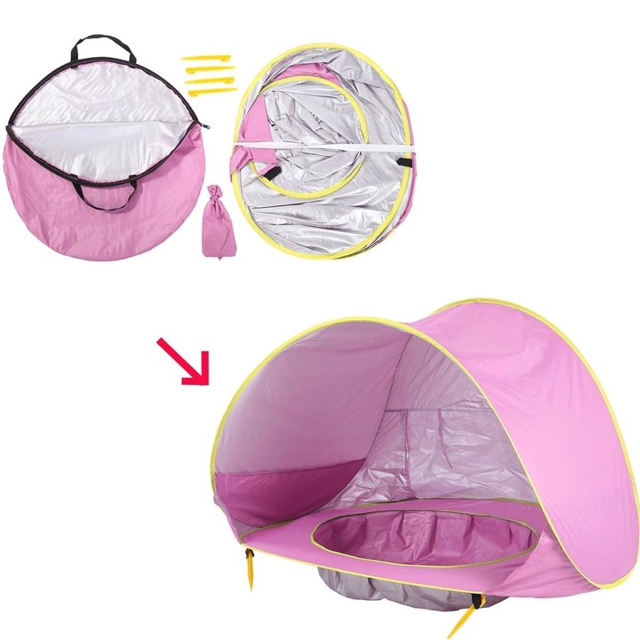 Lều đi biển che nắng cho bé Chống tia UV 50+ Konig Kids - Comfybaby PQ122 - đồ chơi bãi biển