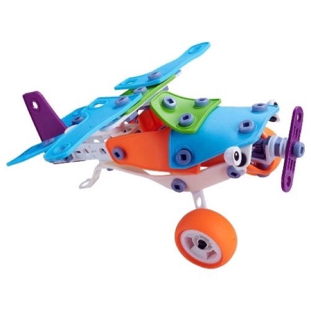 Đồ chơi giáo dục Stem - lắp ghép phát triển kỹ năng Build&Play Toyshouse - Dành cho bé từ 2 tuổi