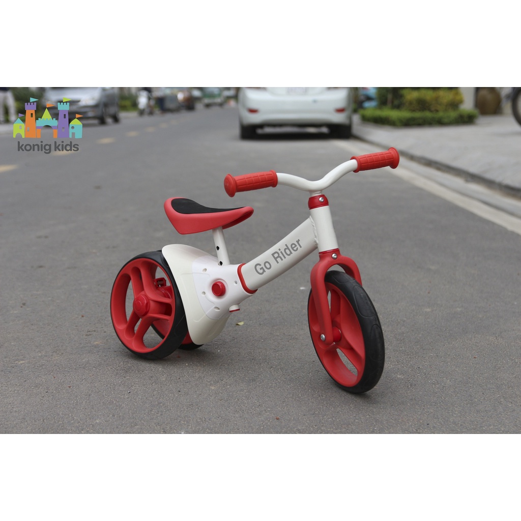 Xe chòi chân kiêm xe thăng bằng cho bé 2 trong 1 - Go Rider - Konig Kids 63582