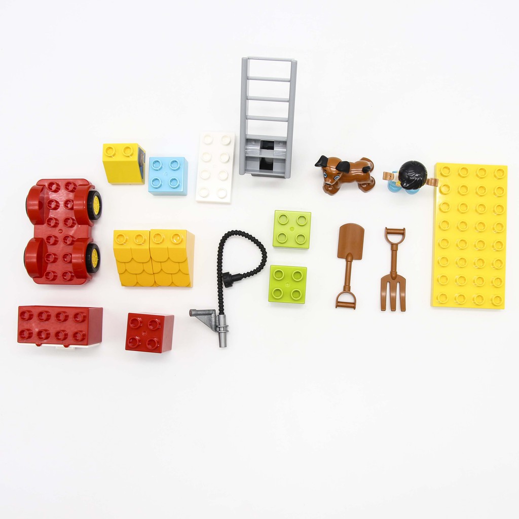 Đồ chơi lắp ghép lego xếp hình smoneo duplo - 20 mảnh ghép Toyshouse 77002A