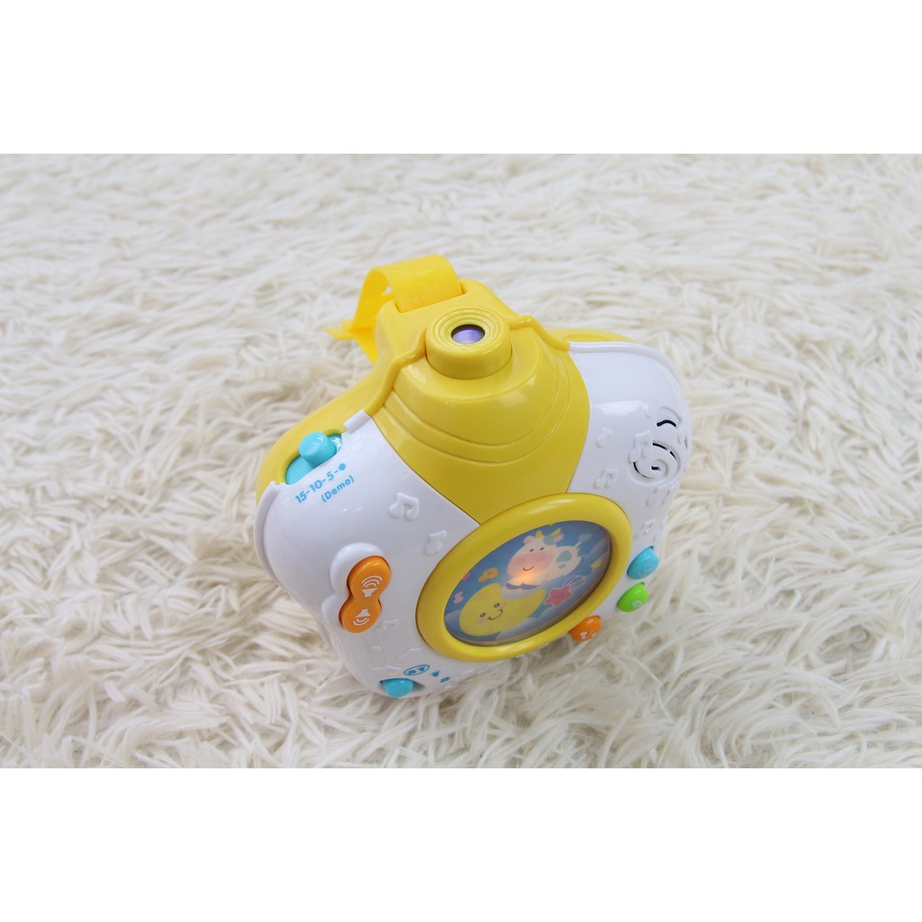 Đèn chiếu sao ru ngủ giai điệu nhạc trắng - tiếng ồn trắng giúp bé ngủ ngon chuẩn Easy - Winfun 0806