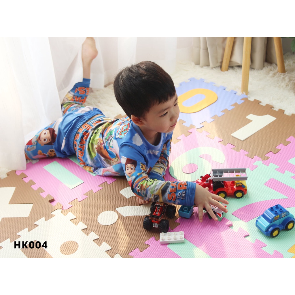 [Hàng Đẹp] Thảm xốp trải sàn cho bé - loại dày - không mùi chất lượng Châu Âu EU71 16 / 28 miếng ghép Toyshouse