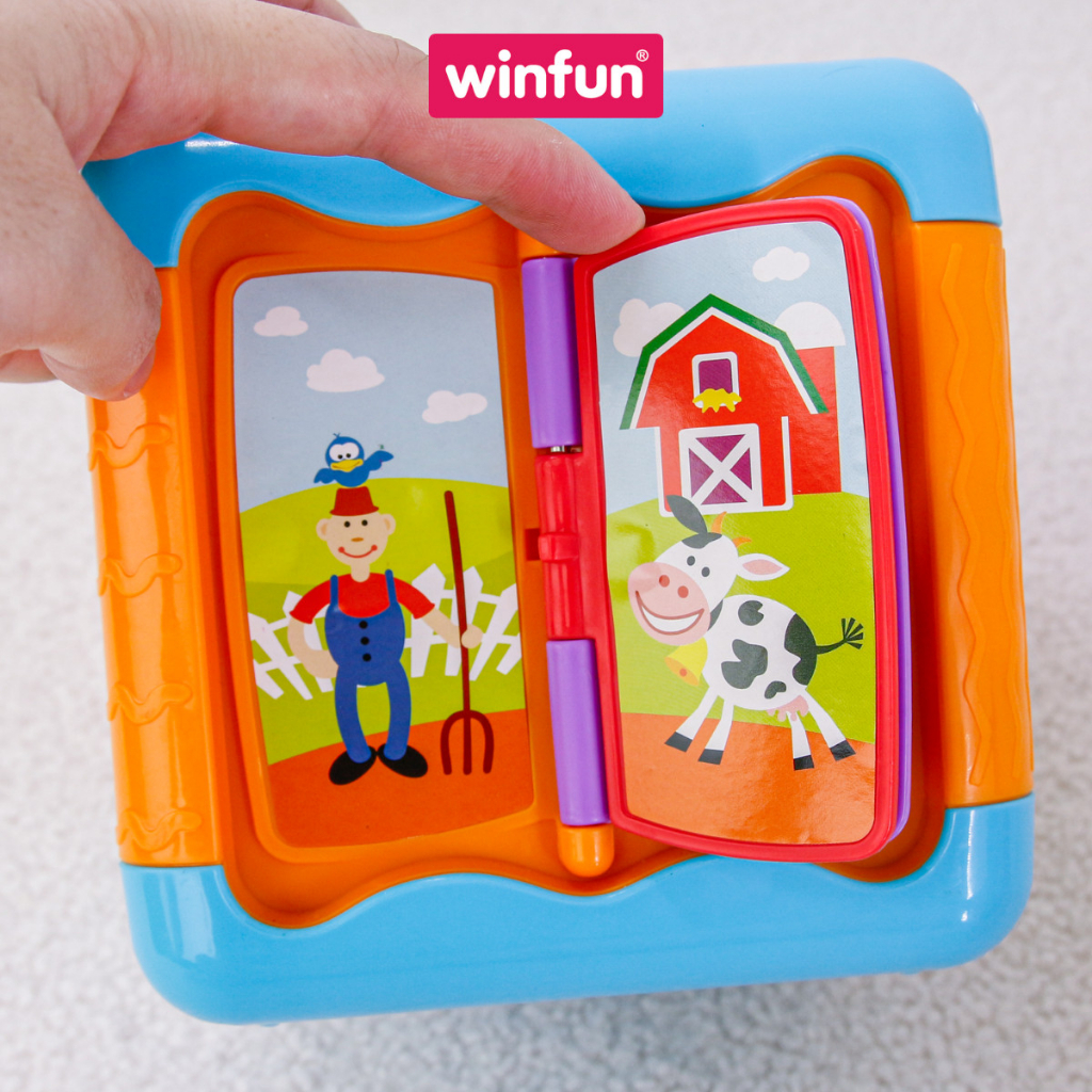 Hộp nhạc đồ chơi, kết hợp vận động tinh Winfun 0715 phát triển tư duy toàn diện cho bé