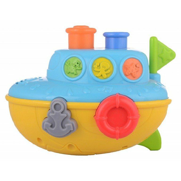 Đồ chơi tắm cho bé - bạch tuộc phun nước vui vẻ có đèn nhạc Winfun cho bé từ 6 tháng tới 5 tuổi