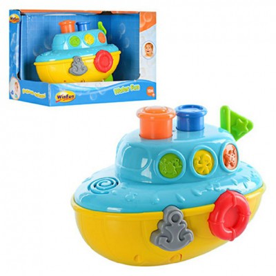 Đồ chơi tắm cho bé - bạch tuộc phun nước vui vẻ có đèn nhạc Winfun cho bé từ 6 tháng tới 5 tuổi