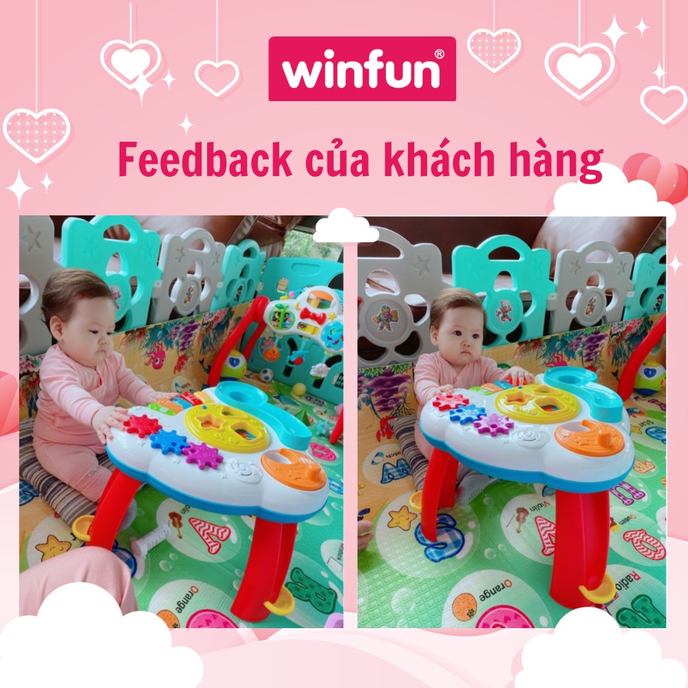 Bàn nhạc thả bóng có đèn nhạc Winfun 0812 - đồ chơi kích thích phát triển giác quan và rèn luyện khả năng vận động