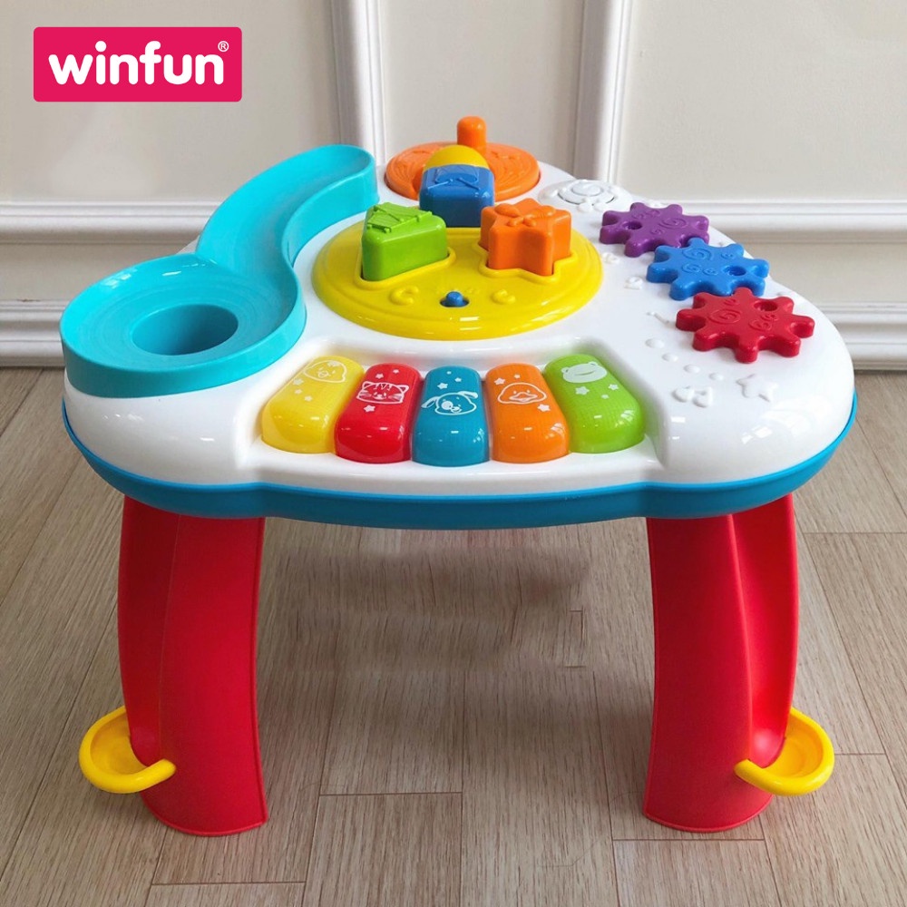 Bàn nhạc thả bóng có đèn nhạc Winfun 0812 - đồ chơi kích thích phát triển giác quan và rèn luyện khả năng vận động